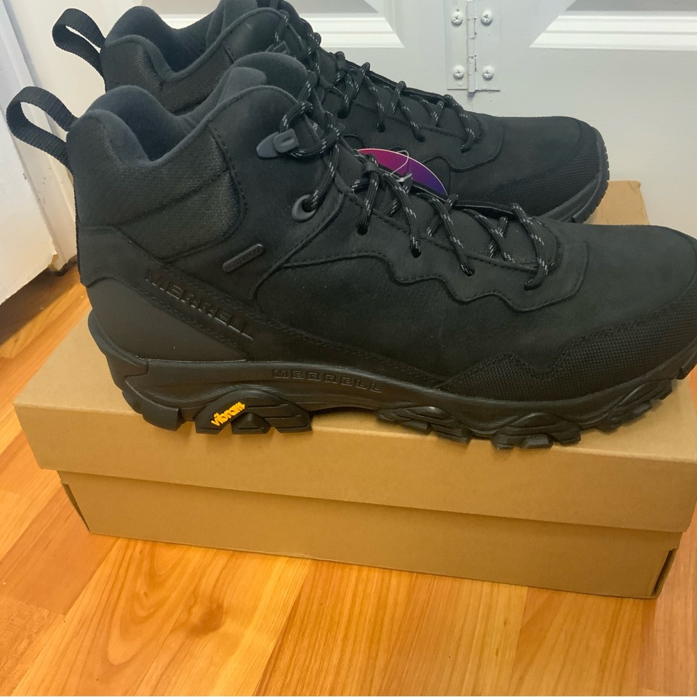 Merrell Coldpack 3 Thermo Mid Waterproof black size 12 new - Picture 4 of 11
